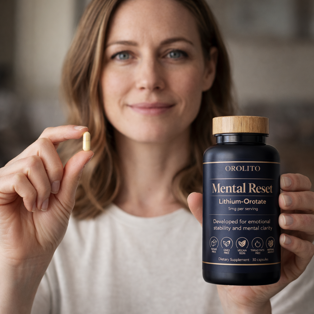 Mental Reset™ Capsules | 5mg Lithium Orotate