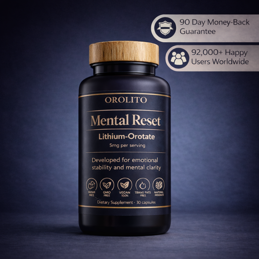 Mental Reset | 5mg Lithium Orotate Capsules