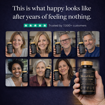 Mental Reset™ Capsules | 5mg Lithium Orotate